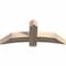 Ekena Millwork Bellingham Smooth Timber Gable Bracket, Douglas Fir, 48"W x 20"H x 5 1/2"D x 5 1/2"F, 10/12 Pitch GBW048X20X0606BEL00SDF - alternate 2